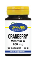 Cranberry + vitamin C 200 mg