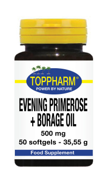 Evening primerose + borage oil 500 mg